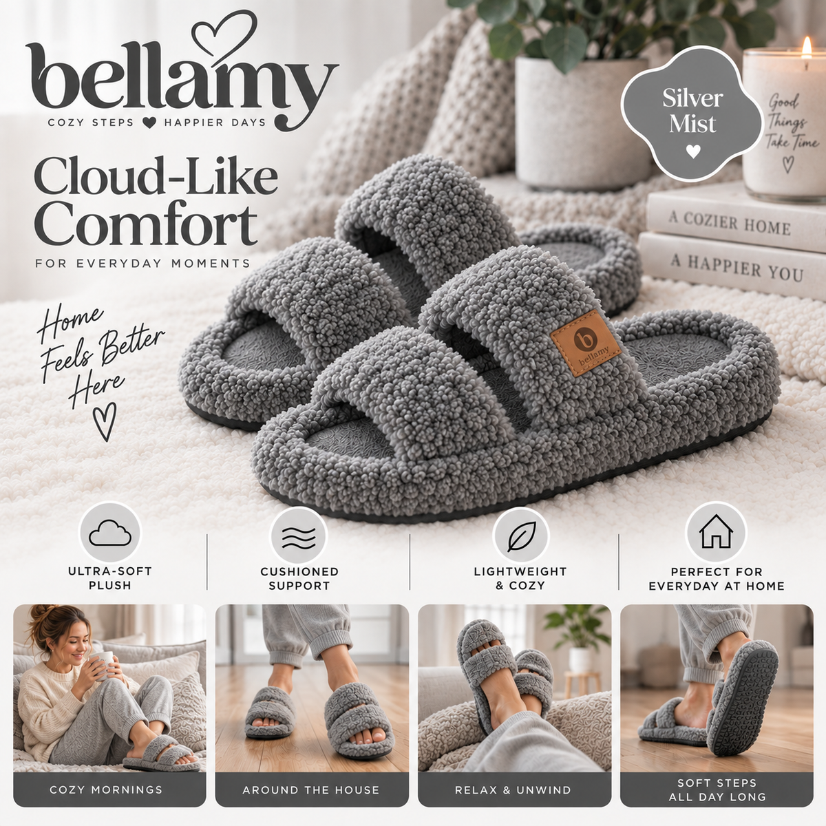 Bellamy's Cloud Slippers
