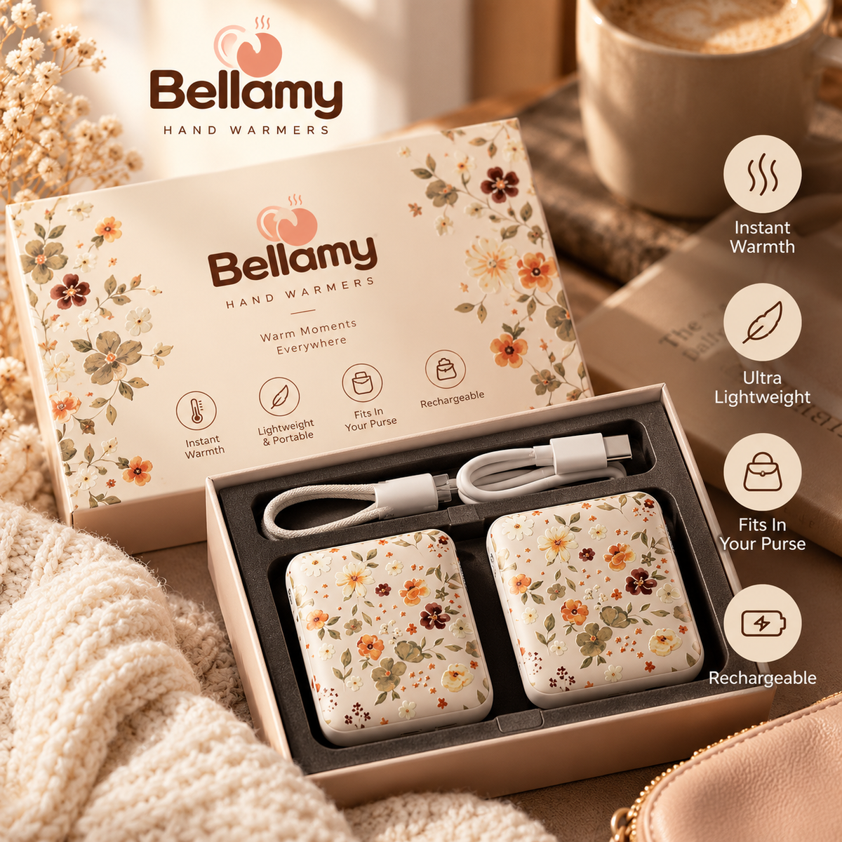 Bellamy's Hand Warmers (2PCS)