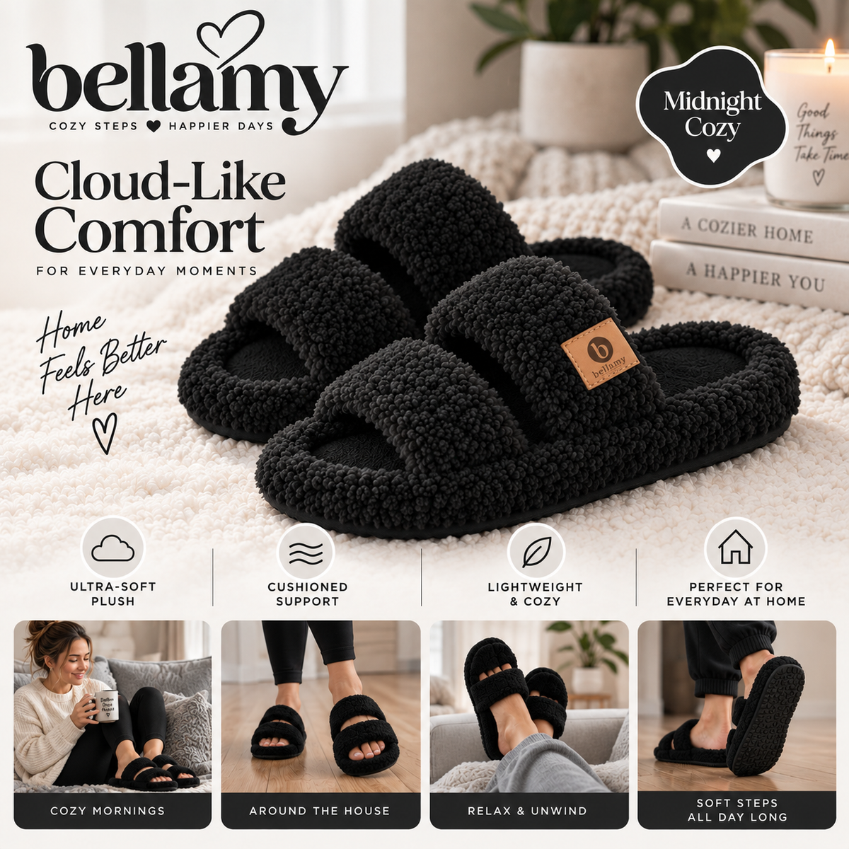 Bellamy's Cloud Slippers