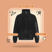 FDR Embroidered Zip Hoodie