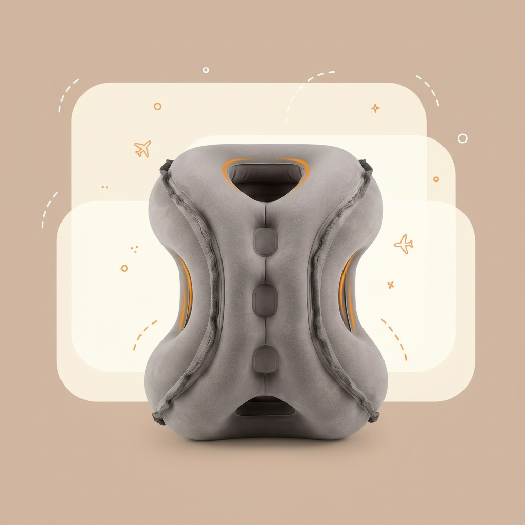 AIRHUG Inflatable Travel Pillow
