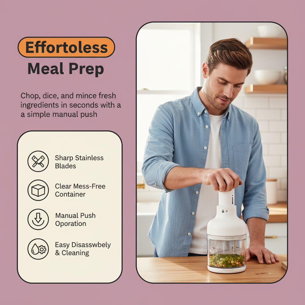 Bellamy's Manual Food Chopper
