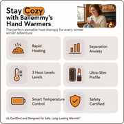 Bellamy's Hand Warmers (2PCS)