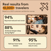 3-in-1 Airplane Sleep Support System