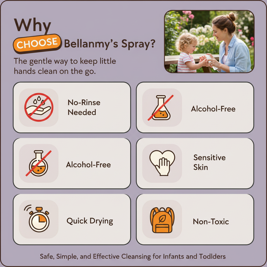 Bellamy's Toddler Cleanser Spray