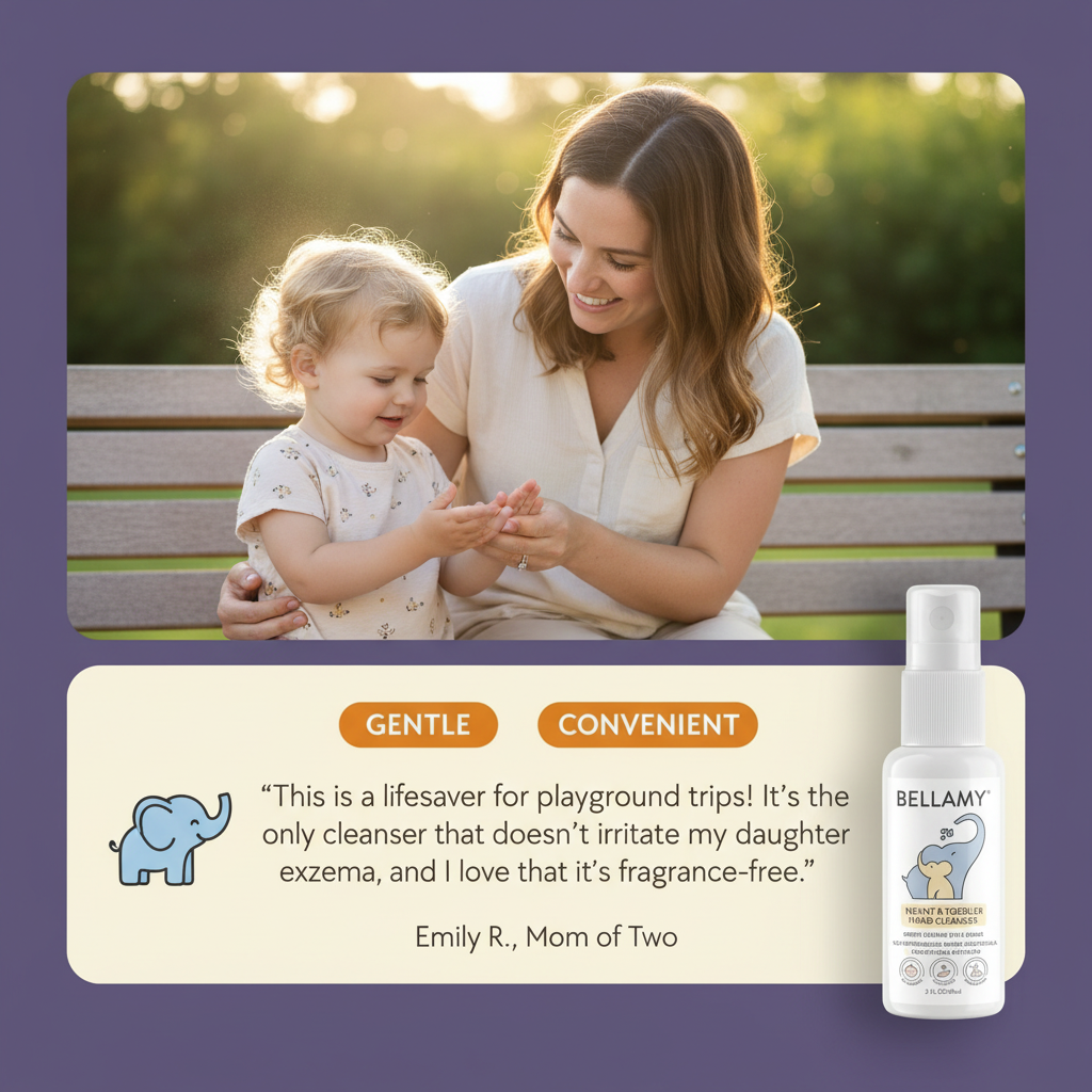 Bellamy's Toddler Cleanser Spray