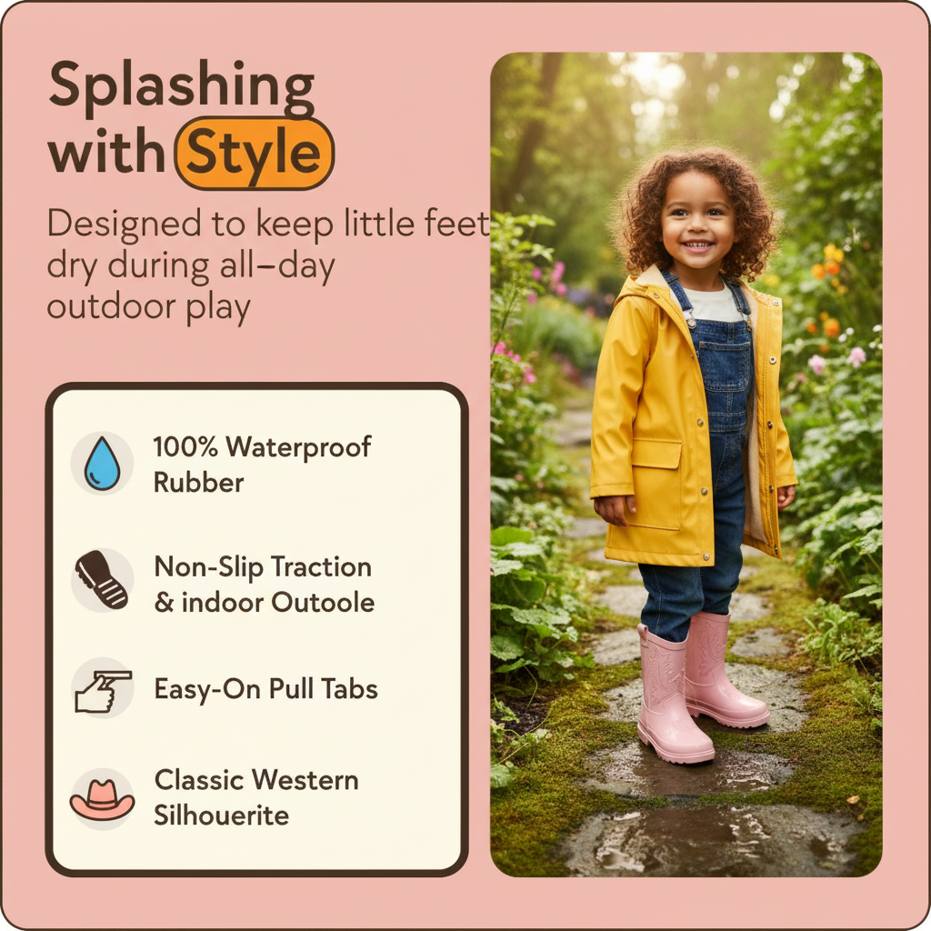 Bellamy's Cowboy Rain Boots